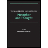 Cambridge Handbook of Metaphor and Thought