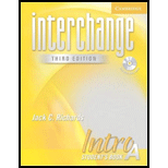 Interchange Intro. Book a   With CD