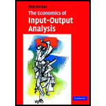 Economics of Input Output Analysis