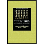 Cambridge Companion to the Talmud and Rabbinic Literature