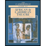 Cambridge Guide to African and Caribbean Theatre