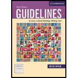 Guidelines  Cross Cultural Reading / Writing Text