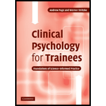 Clinical Psychology for Trainees Foundations of Science Informed Practice