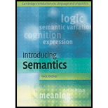 INTRODUCING SEMANTICS