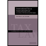 International Tax as International Law