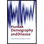 Human Demography and Disease