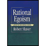 Rational Egoism  Selective and Critical History