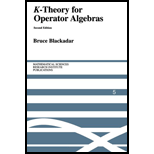 K Theory for Operator Algebras