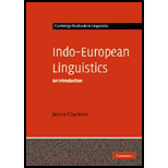 Indo European Linguistics