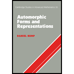 Automorphic Forms and Representations