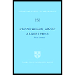 Permutation Group Algorithms