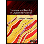 Structure and Bonding in Crystalline Materials