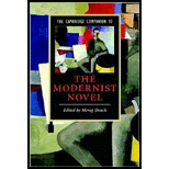 Cambridge Companion to Modernist Novel