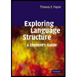 Exploring Language Structure