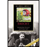 Cambridge Companion to Brecht