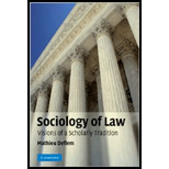 Sociology of Law  Visions of a Scholarly Tradition