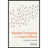 Matched Sampling for Causal Effects