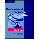 Professional English in Use Medicine