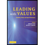 Leading with Values  Positivity, Virtue and High Performance