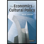 Economics of Cultural Policy