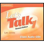 Lets Talk 1 Class Audio CDs