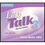 Lets Talk 3 Class Audio CDs