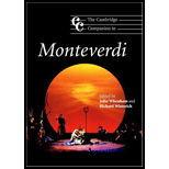 Cambridge Companion to Monteverdi