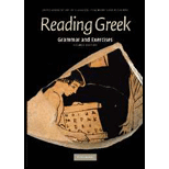 Reading Greek  Grammar and Exercises