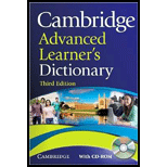 Cambridge Advanced Learners Dictionary with CD ROM