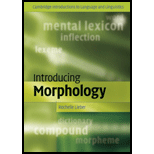 Introducing Morphology