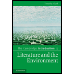 Cambridge Introduction to Literature and the Environment