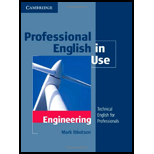 Professional English in Use Engineering