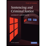 Sentencing and Criminal Justice