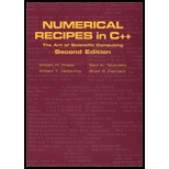 Numerical Recipes in C++  The Art of Scientific Computing