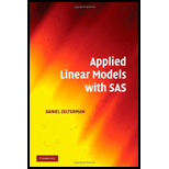 Applied Linear Models With SAS