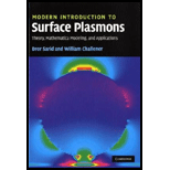 Modern Introduction to Surface Plasmons