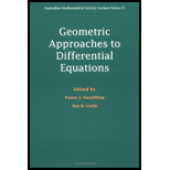 Geometric Approaches to Differential Equations