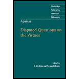 Disputed Questions on Virtues