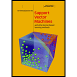 Introduction to Support Vector Machines and Other Kernel Based Learning Methods