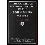 Cambridge Economic History of United States, 3 Volume Set.