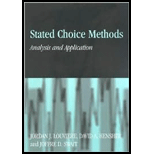 Stated Choice Methods