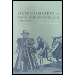 State Formation in Early Modern England