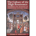 Culture of the High Renaissance