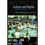 Culture and Rights  Anthropological Perspectives