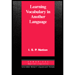 Learning Vocabulary in Another Language