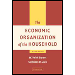 Economic Organization of the Household