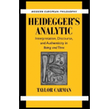 Heideggers Analytic  Interpretation, Discourse and Authenticity in Being and Time