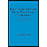 Finite Temperature Field Theory