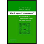 Elasticity With Mathematica