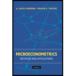 Microeconometrics  Methods and Applications